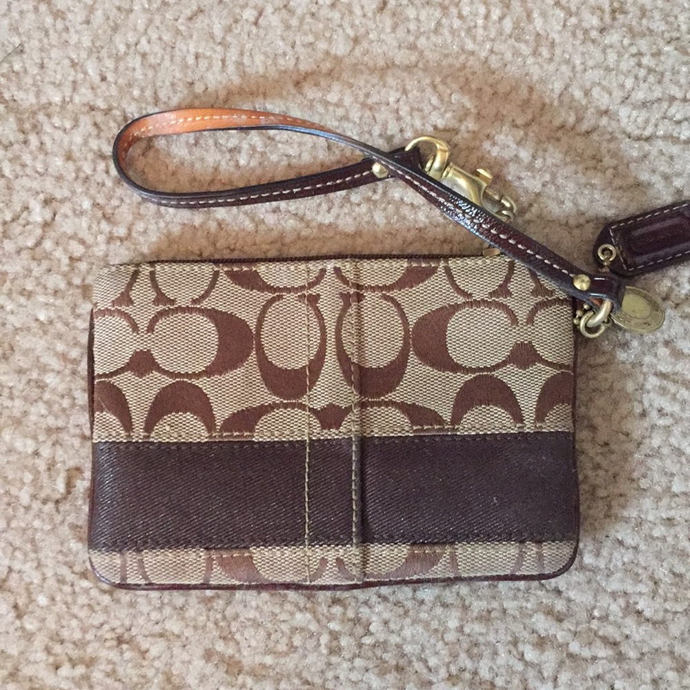 Coach wristlet